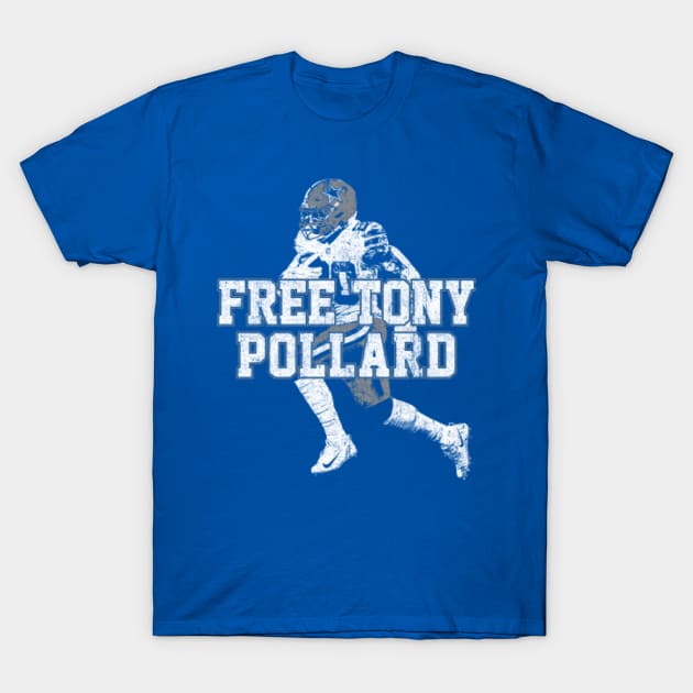 Free Tony Pollard T-Shirt by huckblade